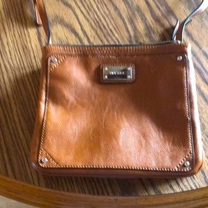 tan nine west handbag